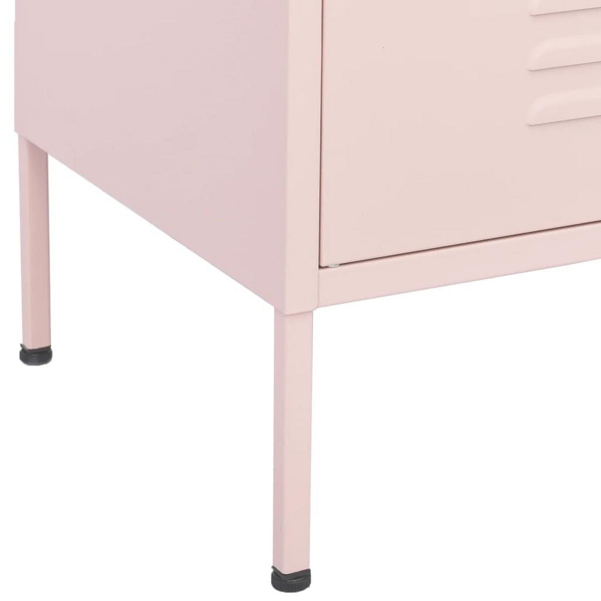 MEHRZWECKSCHRANK Watson 80/35/101.5 cm - Grau, Metall (80/101.5/35cm) - Nettlife