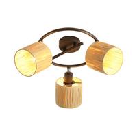 DECKENSTRAHLER Leffler 3-flammig 26/22/16.5cm - Schwarz, Metall (26/22/16.5cm) - Nettlife
