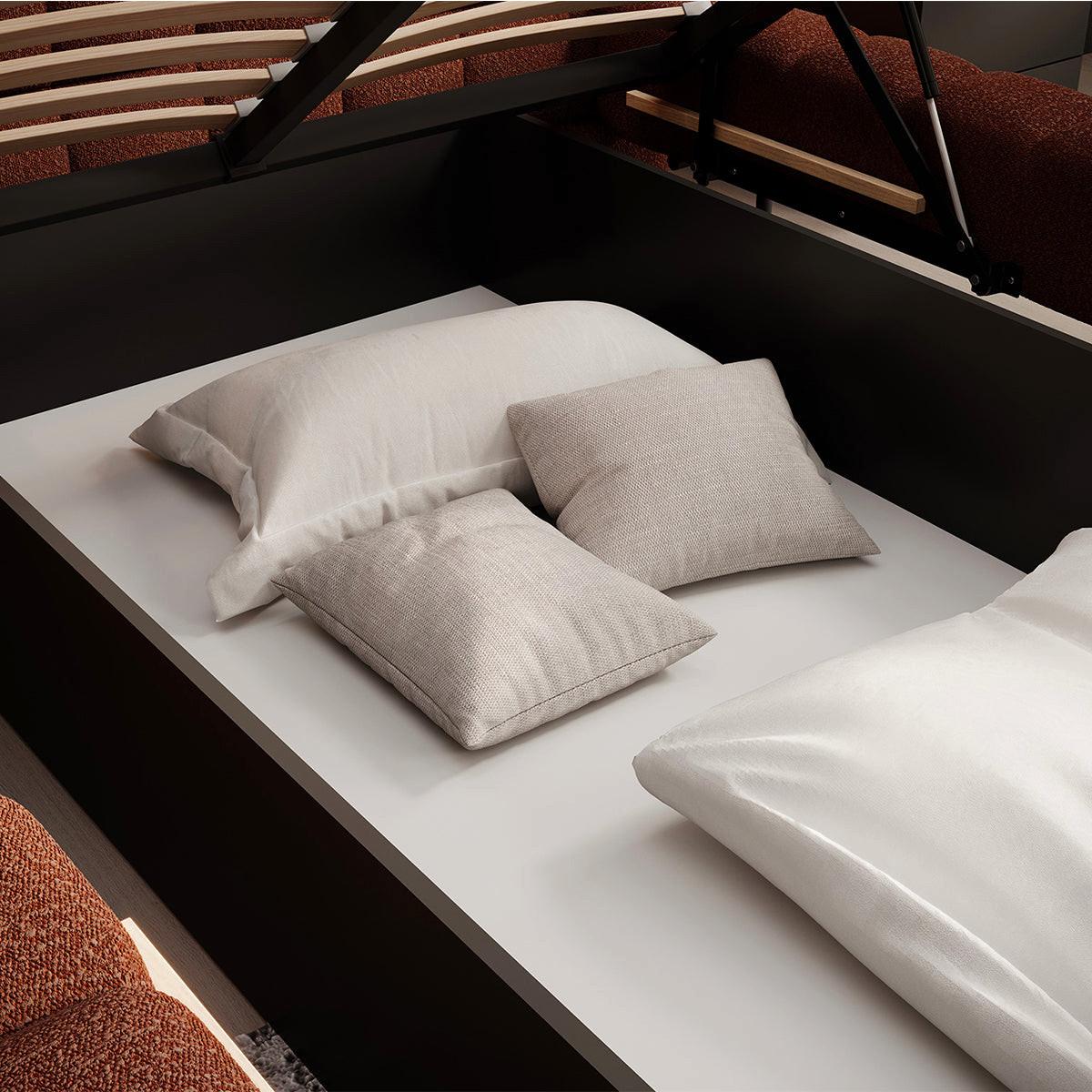 BOXBETT 160/200 Ezio Ziegel - Terracotta, Holz (160/200cm) - Petits-meubles