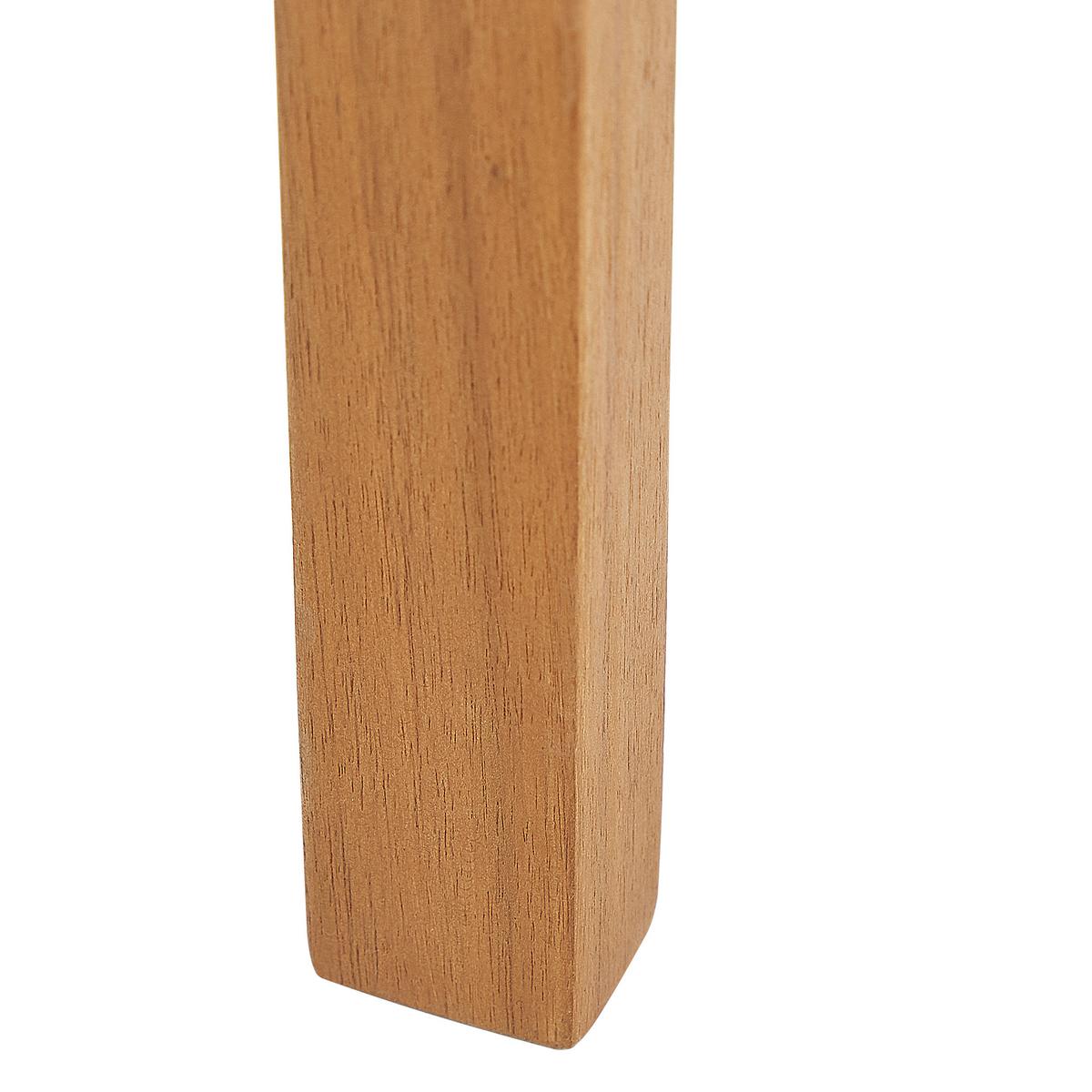 GARTENTISCH Akazienholz hellbraun 180/90 cm Fornelli - Hellbraun, Holz (180/90/75cm) - Beliani