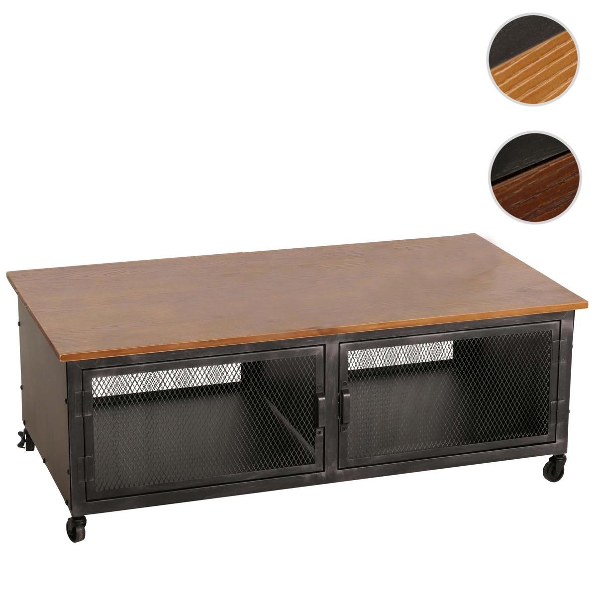 COUCHTISCH Schwarz, Braun - Schwarz/Braun, Holz (60/120/45cm) - MCW