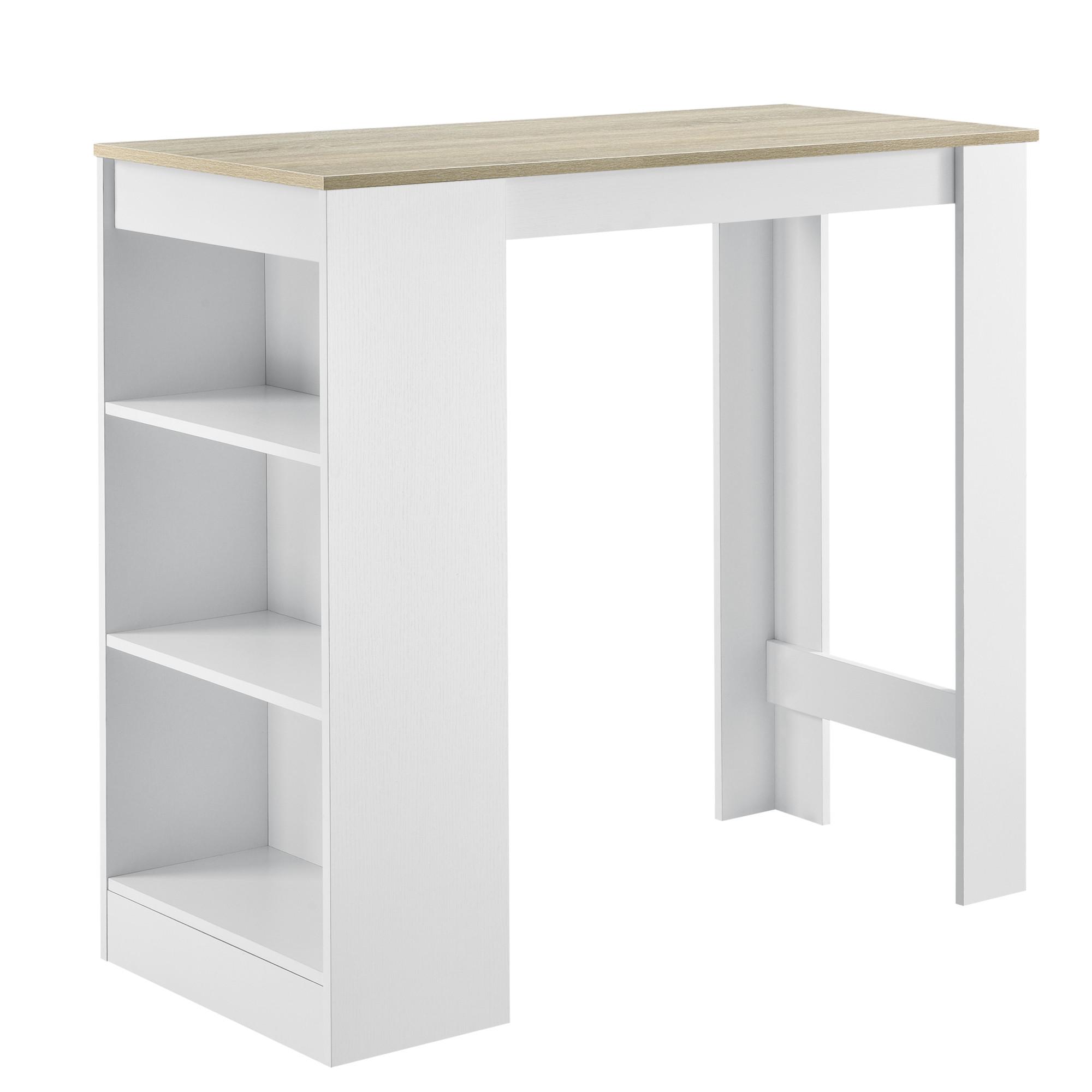 BARTISCH Kouvala - Beige, Holzwerkstoff (50/110/103cm) - [en.casa]