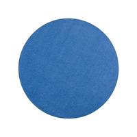 TREND VELOURS TEPPICH JOY RUND - Blau, Textil (100/100cm) - Snapstyle