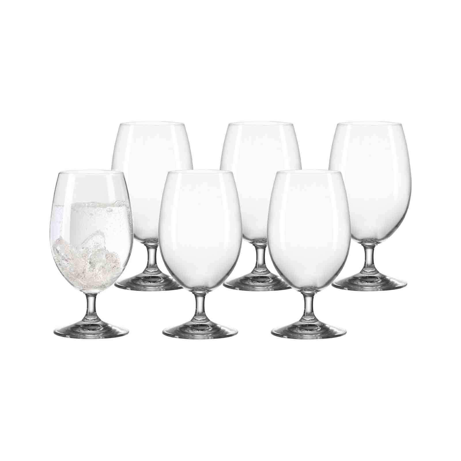 WASSERGLÄSER Daily transparent 270 ml 6er Set - Transparent, Glas (0.37L) - Leonardo Living