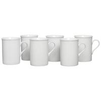 KAFFEEBECHER Bianco weiß 300 ml 6er Set - Weiß, Keramik (0.3L) - Ritzenhoff Breker
