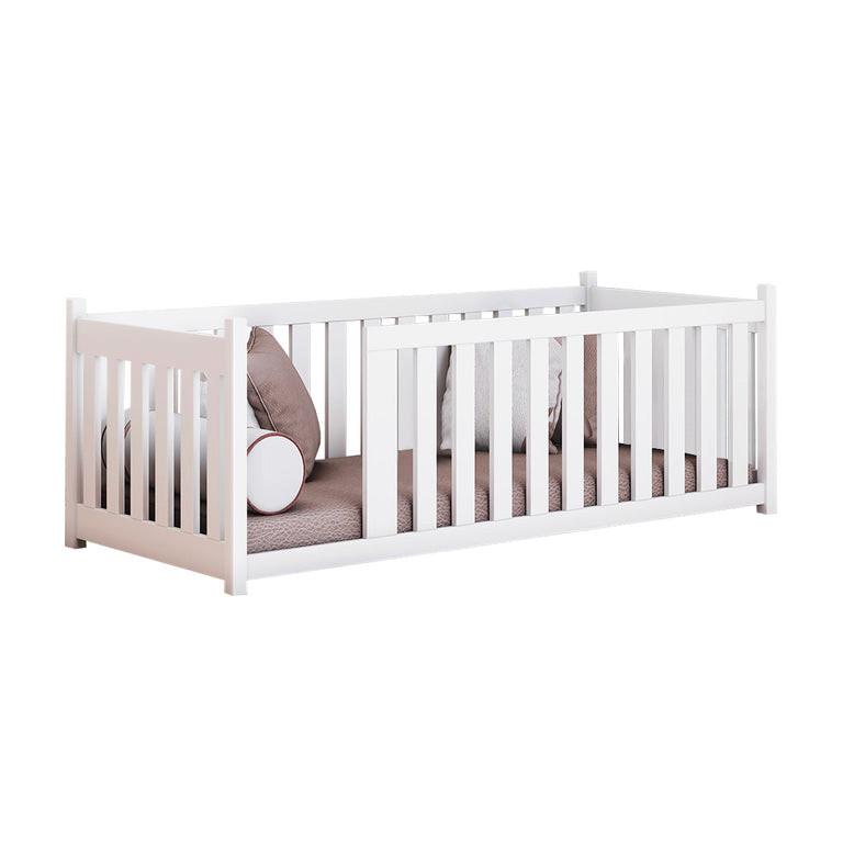 BETT 90/200 Lilou Weiß - Weiß, Holz (90/200cm) - Petits-meubles