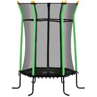 KINDERTRAMPOLIN Stahl Kunststoff Grün - Grün, Metall (111/122cm) - HOMCOM