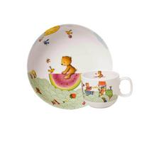 KINDERGESCHIRR Hungry as a Bear bunt 2er Set - Multicolor, Keramik (2/2/2cm) - Villeroy & Boch