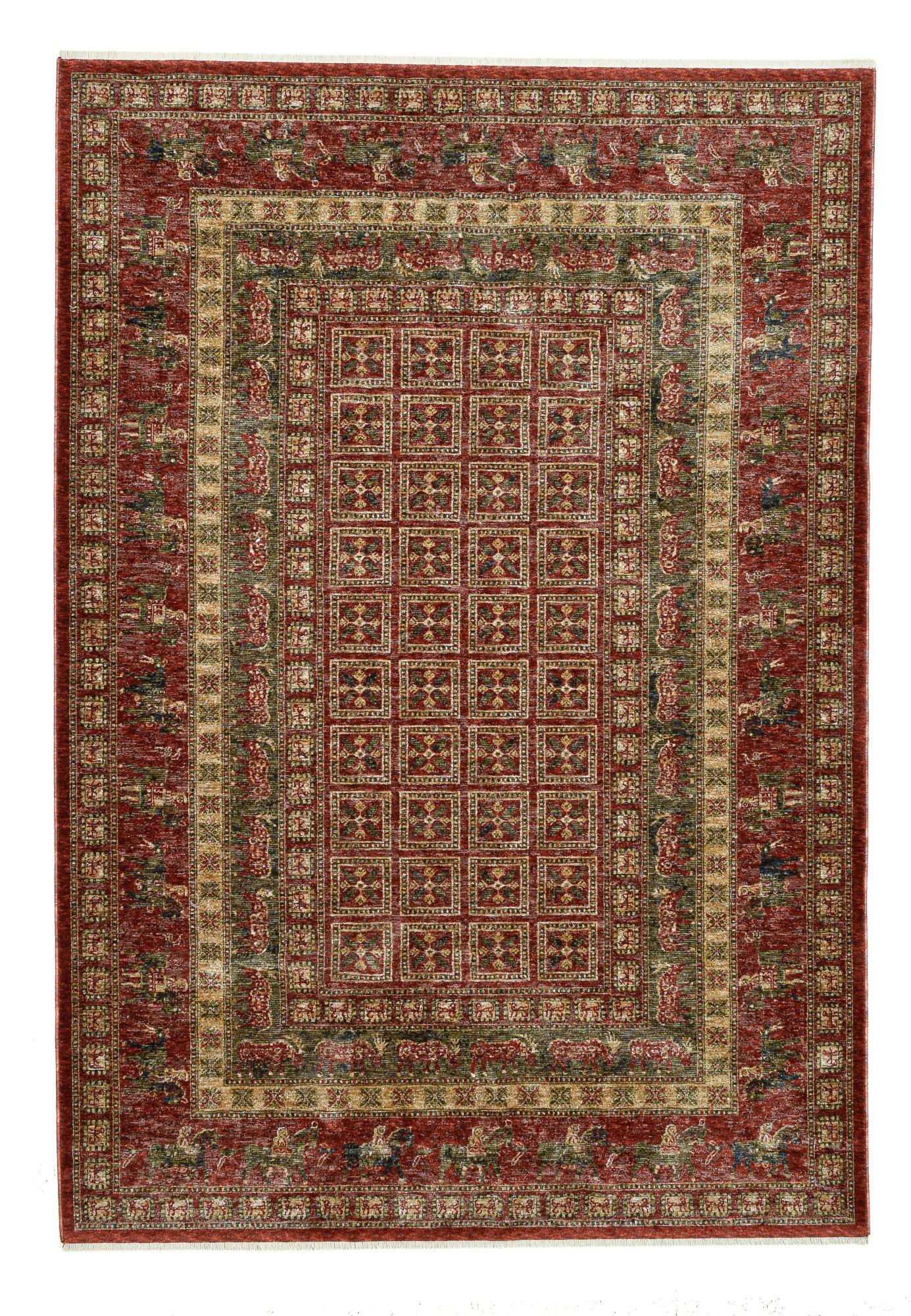 ORIENTTEPPICH Beatrice 80x150 cm - Rot, Textil (80/150cm) - THEKO