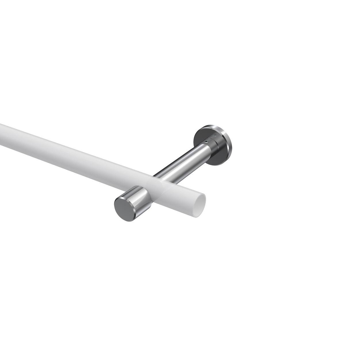 TRÄGER FÜR GARDINENSTANGEN 20 mm Ø, Prestige 1-läufig, Chrom - Chromfarben, Metall (13.7/4/4cm) - INTERDECO