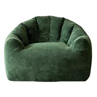 SESSEL aus Flanell mit ergonomischer Bärentatzen-Form - Grün, Textil (86.3/64.7/99cm) - Urban Meuble