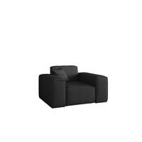 SESSEL Celes Premium Stoff Scala - Schwarz, Holzwerkstoff/Textil (121/73/88cm) - Fun Möbel