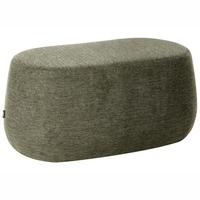 POLSTERBANK Dunkelgrün Ashton - Grün, Textil (100/44/60cm) - Beliani
