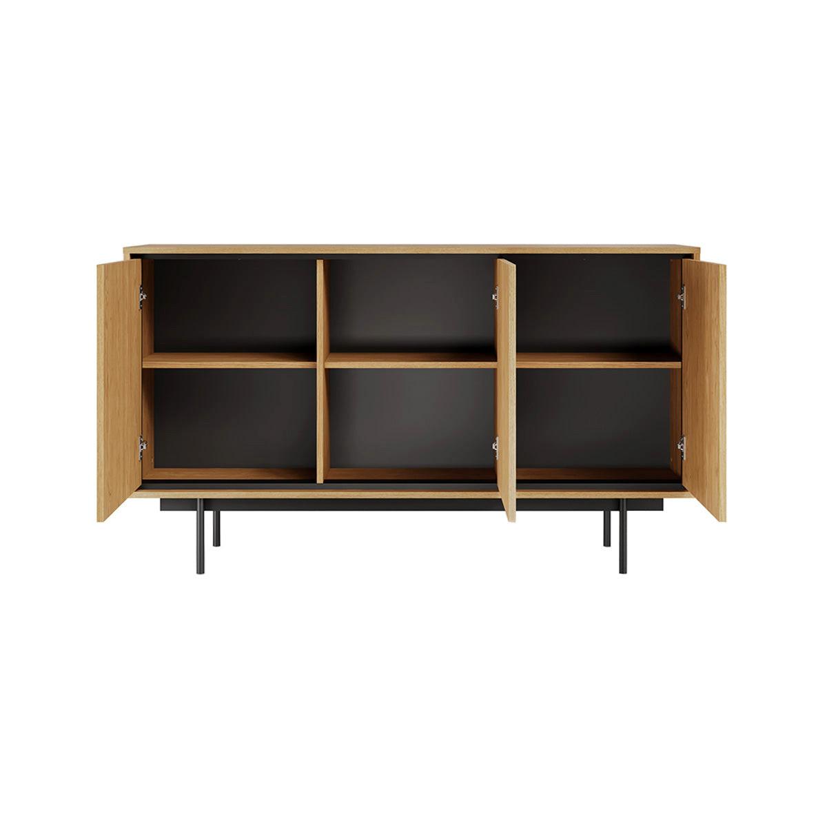 SIDEBOARD Vidia Holz - Braun, Holzwerkstoff (149.6/85/38cm) - Petits-meubles