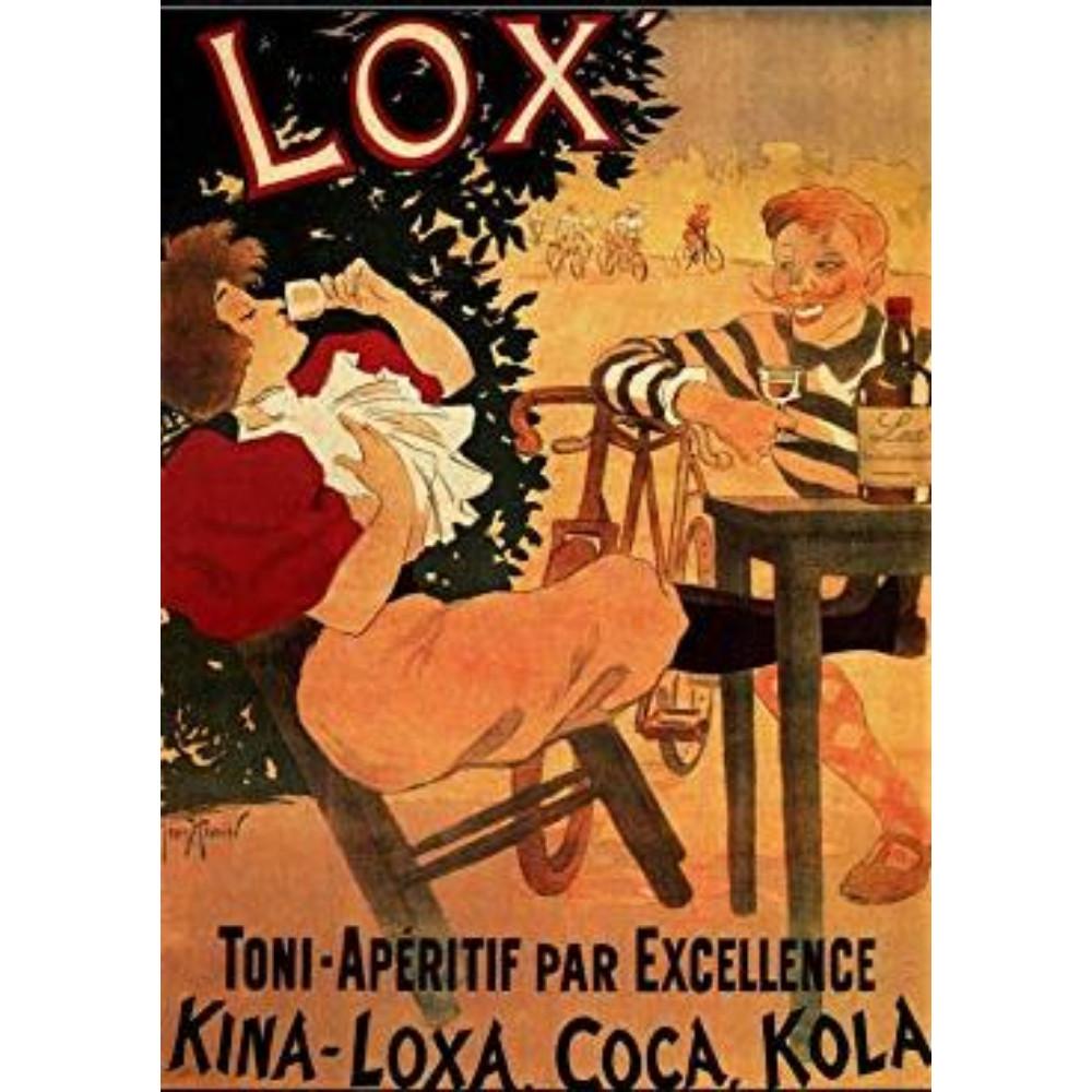 POSTER Toni Lox Aperitif 1895 A3 Rahmenlos - Klar, Papier (29.7/5/42cm) - Nacnic