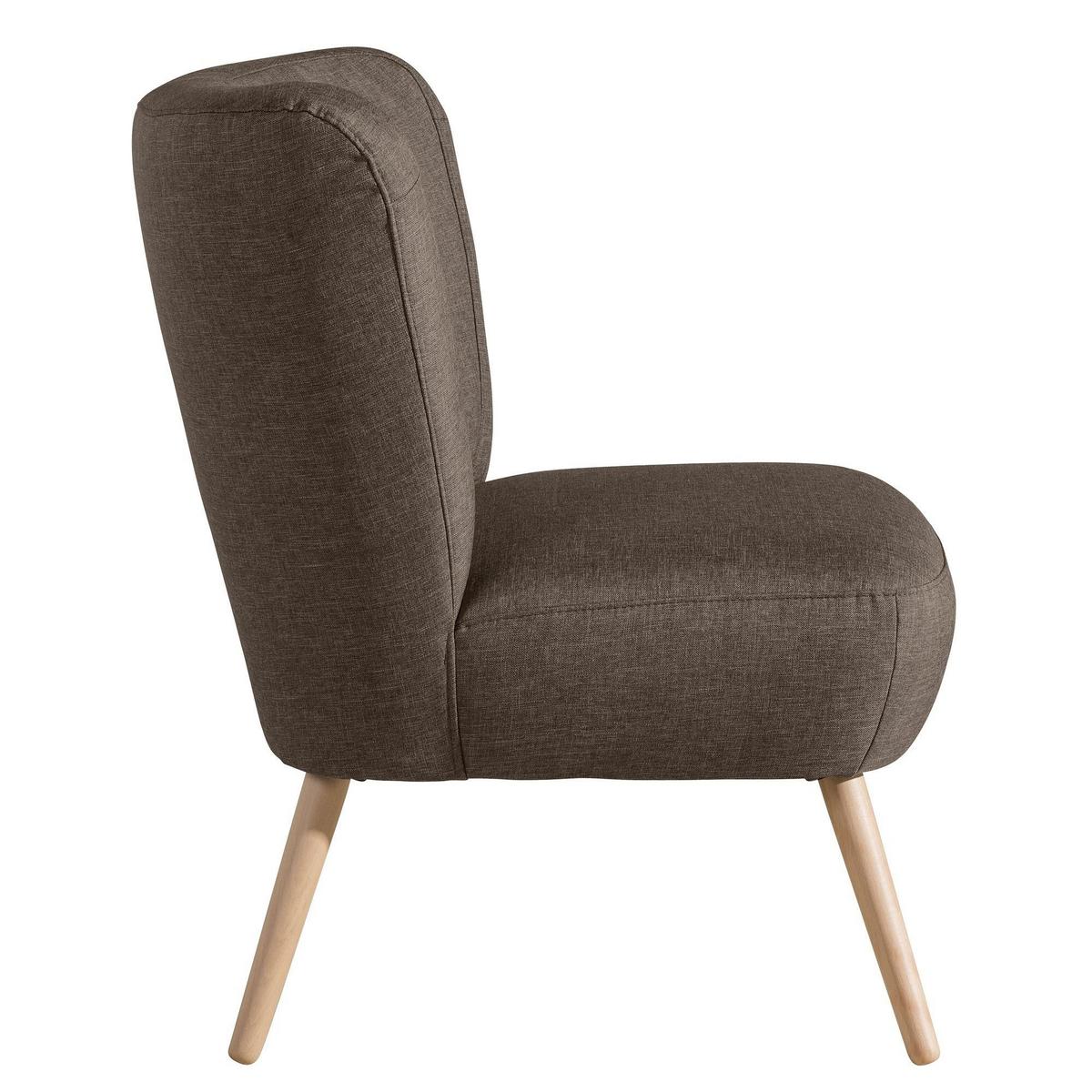 SESSEL Kassi Bezug Flachgewebe Buche natur / sahara - Gelb, Kunststoff (69/80/68cm) - 58aufmkessel