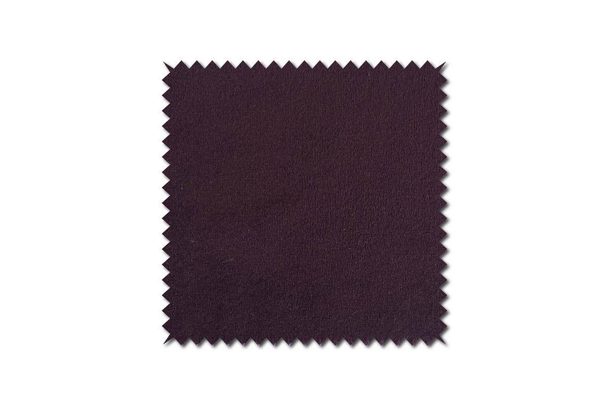 HOCKER LOTTE Violett Velvet - Violett, Textil/Metall (57/44/52cm) - KAWOLA