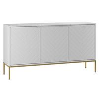 SIDEBOARD Daria Weiß - Weiß, Holzwerkstoff (151/103/39cm) - Petits-meubles