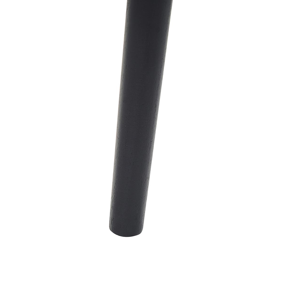 KONSOLENTISCH dunkler Holzfarbton/schwarz Perth - Dunkelbraun/Schwarz, Holzwerkstoff (40/110/80cm) - Beliani