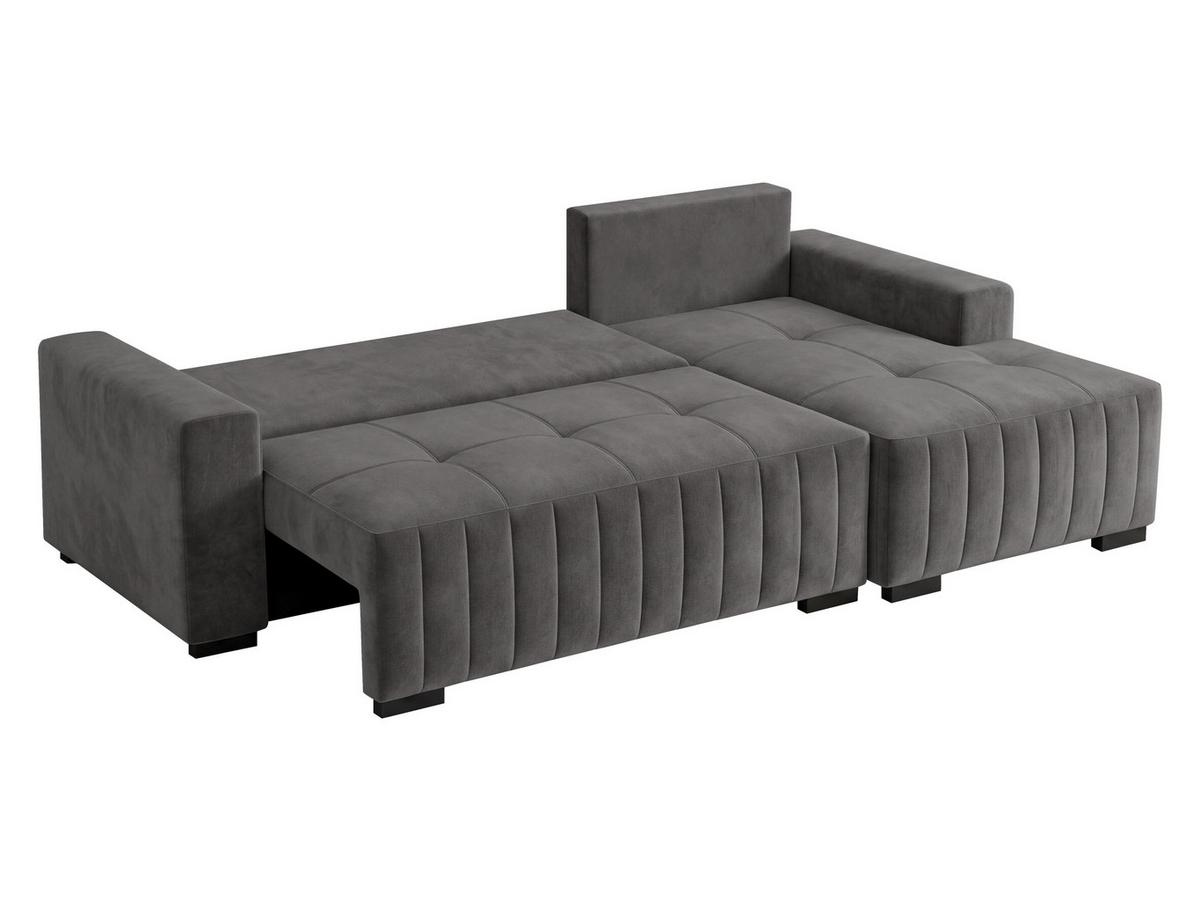 ECKSOFA Hugo, Seite: Links - Hellbraun/Dunkelbraun, Holz/Textil (240/140cm)