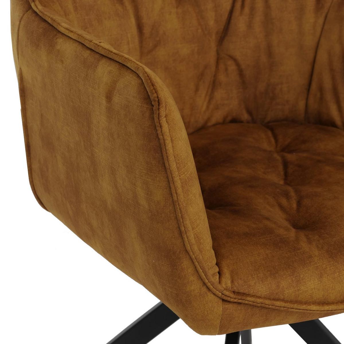 ESSZIMMERSTUHL Gelb 6er-Set - Gelb, Textil (56/86/60cm) - MCW
