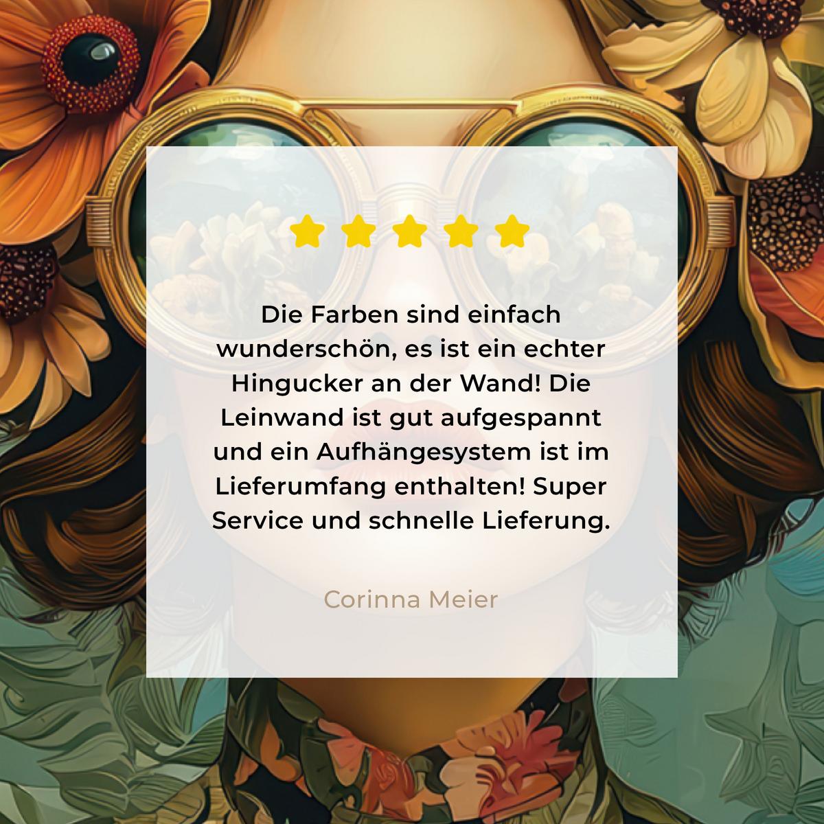 LEINWANDBILD Frau - Blumen - Schmetterlinge - Natur - Vintage Room Decor 30x40 cm - Salbeigrün, Textil (30/40cm) - MuchoWow