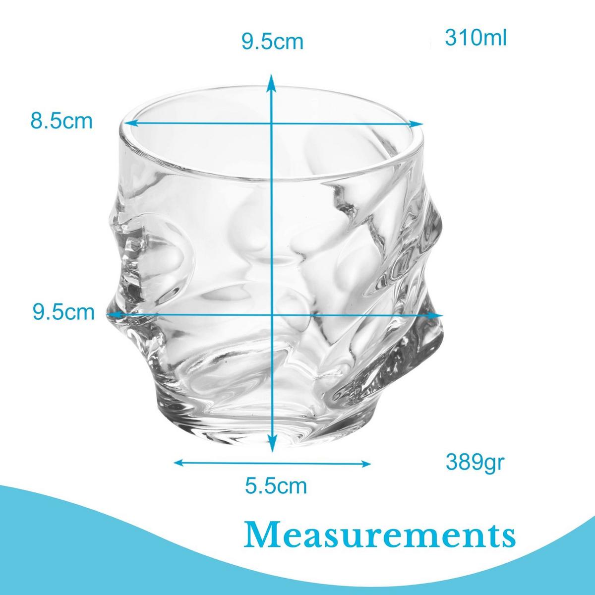 WHISKY GLAS Set (2-tlg.) - Transparent, Glas (0.3L) - Intirilife