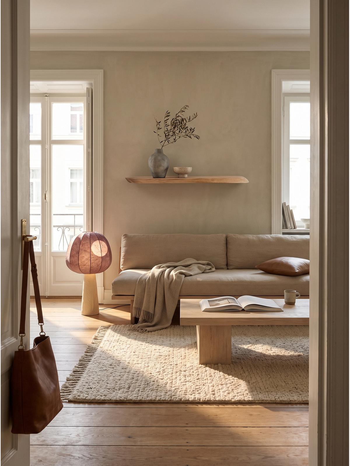 WANDREGAL ARANDA, Akazie Massivholz, handgefertigt, 60 x 20 x 3 cm - Akaziefarben, Holz (60/3/20cm) - KADIMA DESIGN