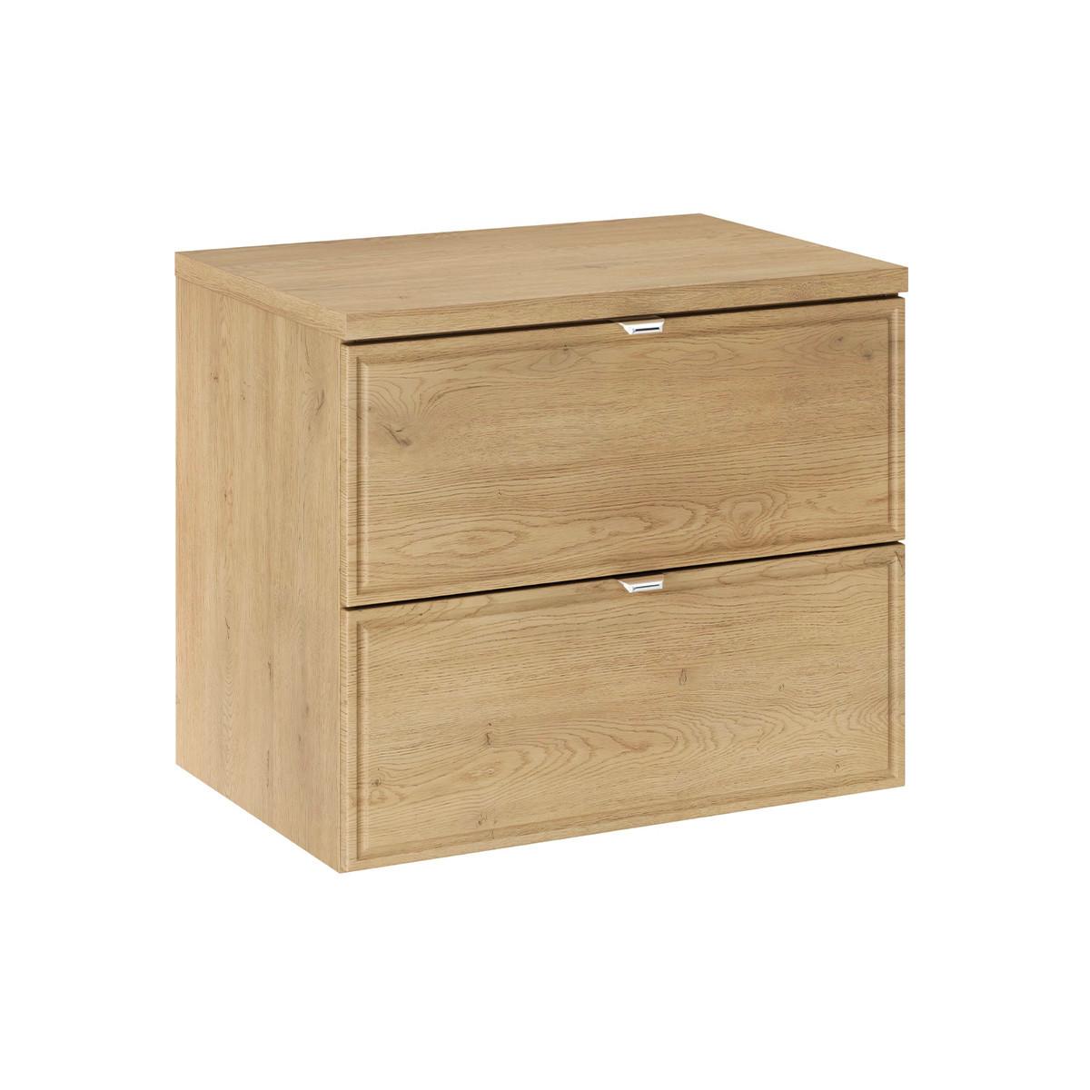 WASCHTISCHUNTERSCHRANK 60cm Elias Holz - Braun, Holzwerkstoff (60/52.2/46cm) - Petits-meubles