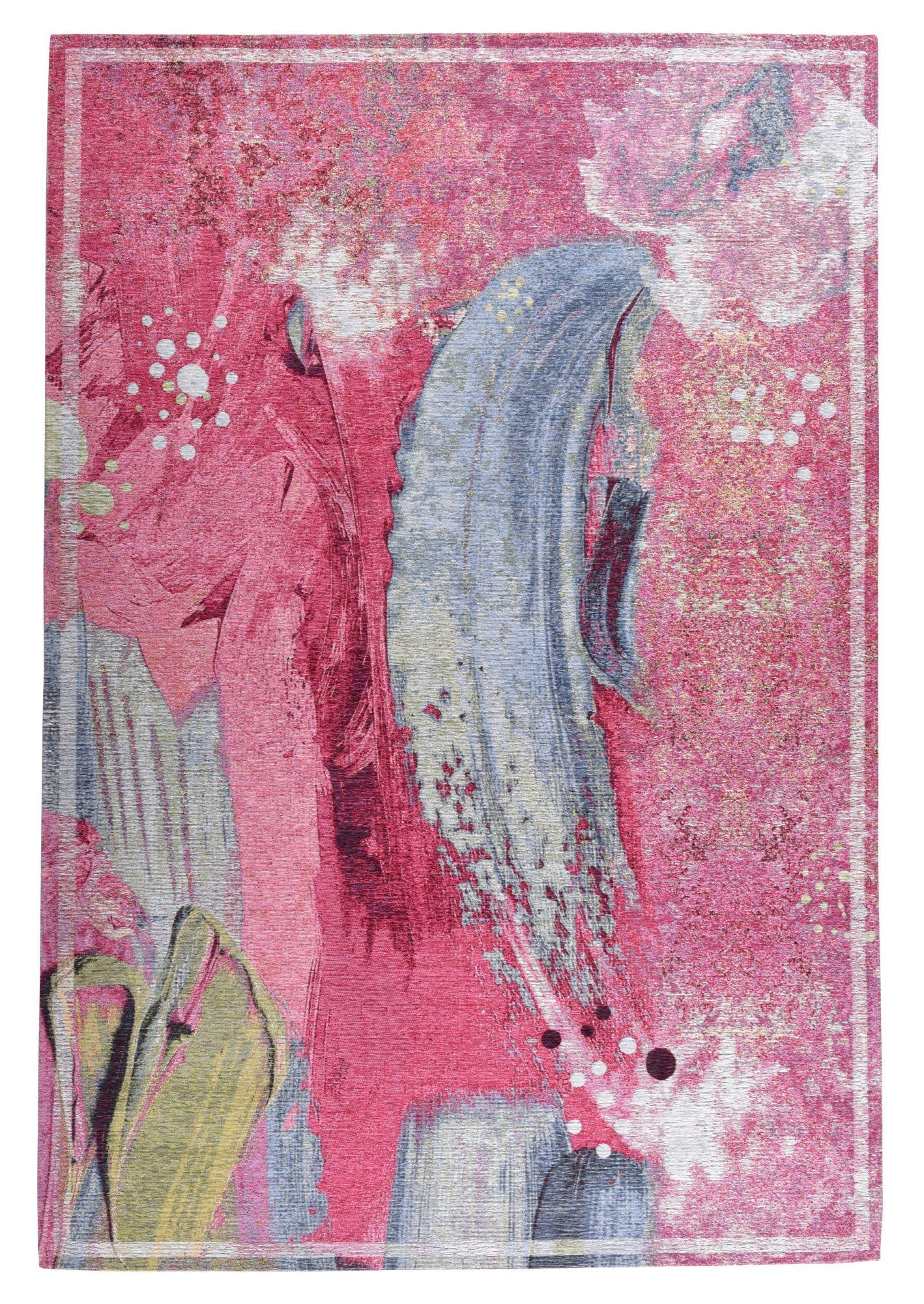 FLACHWEBETEPPICH Cosima 190x280 cm - Pink, Textil (190/280cm) - Gino Falcone