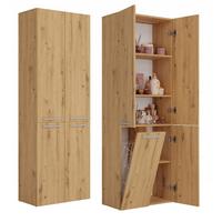 BADEZIMMERSCHRANK Artisan 60/174/30 - Eiche Artisan, Holzwerkstoff (60/174/30cm) - RAUMHIRSCH FURNITURE