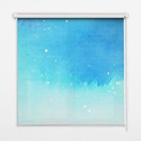 INNENROLLO - Fensterrollo - Rollo - 90x180 cm - Nordlicht - Blau, Kunststoff (90/180/0.5cm) - TULUP