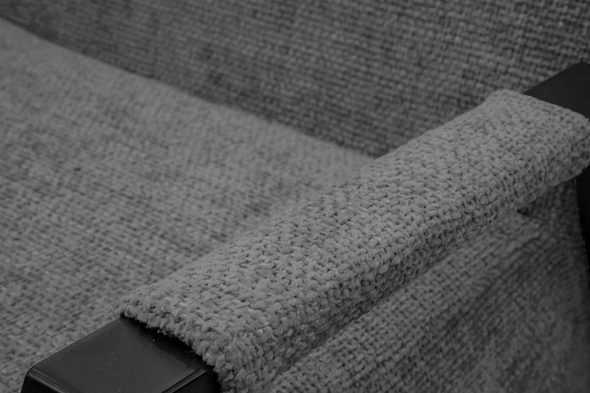 SESSEL KOBE, dunkelgrau - Dunkelgrau/Schwarz, Holz/Textil (72/76/90cm) - Wozimo