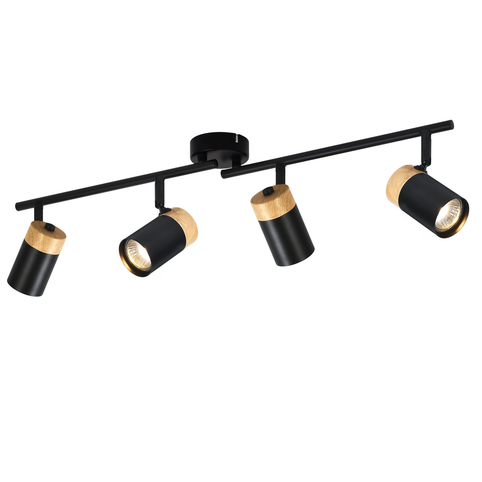 DECKENSTRAHLER Ameise 9/19/62cm - Schwarz, Metall (62/9/19cm) - ZMH