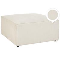 OTTOMANE Lemvig 83/83/41 cm - Beige, Textil (83/41/83cm) - Beliani