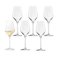 WEISSWEINGLÄSER Quatrophil transparent 405 ml 6er Set - Transparent, Glas (0.405L) - Stölzle Lausitz