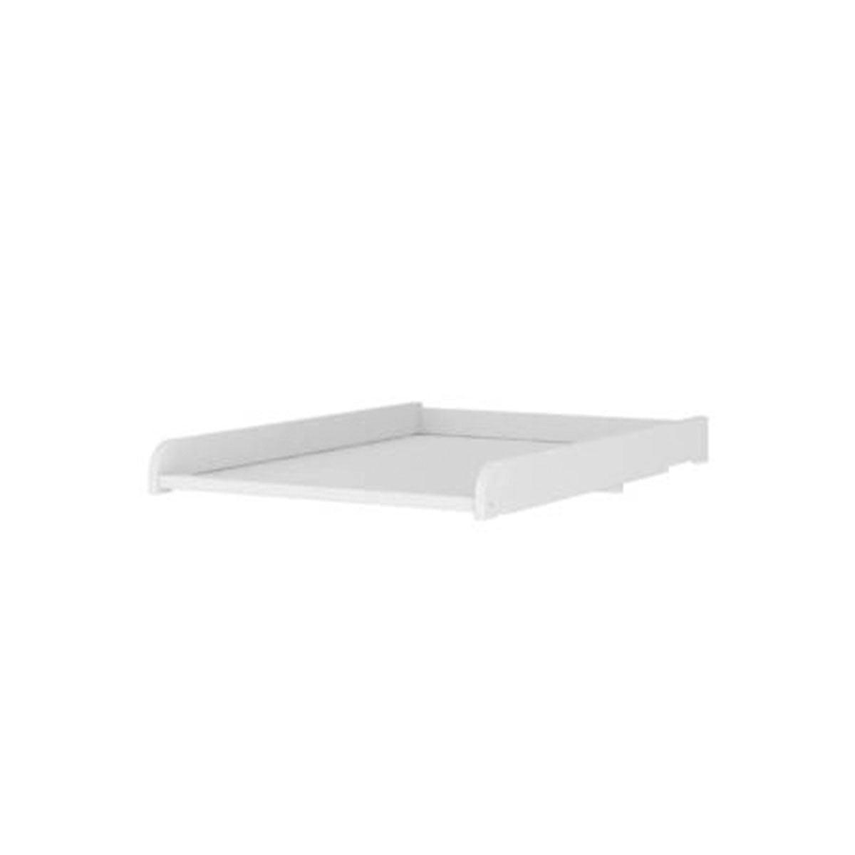 BABYZIMMER 3-teilig Laurie Weiß und Holz - Weiß, Holzwerkstoff (123.5/90/64cm) - Petits-meubles