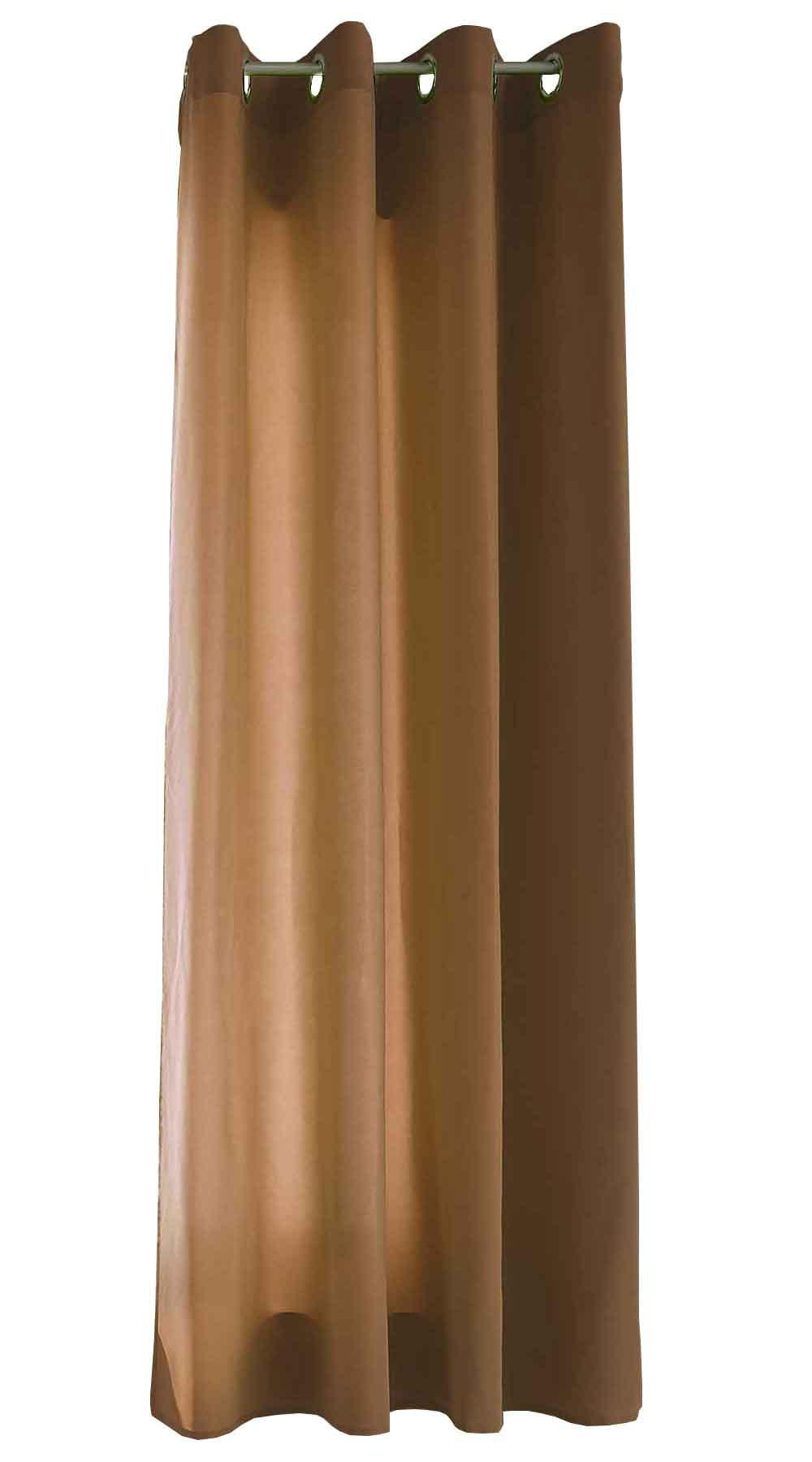 VORHANG BERLIN HxB 175x140cm Taupe - Taupe, Textil (140/175cm) - Gardinenbox