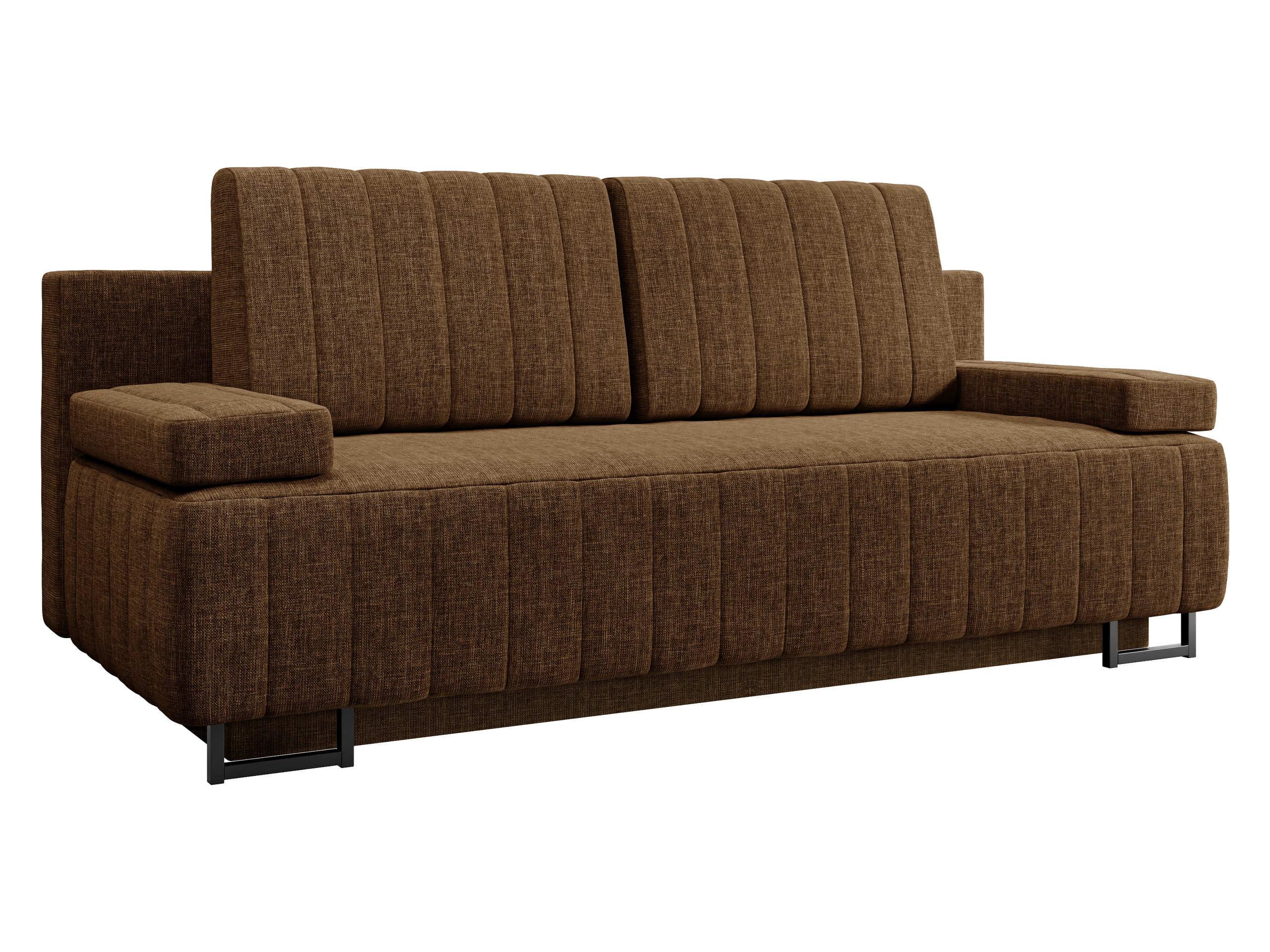 SCHLAFSOFA Laguna - Schwarz/Braun, Holz/Textil (200/90/90cm) - MIRJAN24