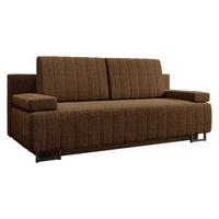 SCHLAFSOFA Laguna - Schwarz/Braun, Holz/Textil (200/90/90cm) - MIRJAN24