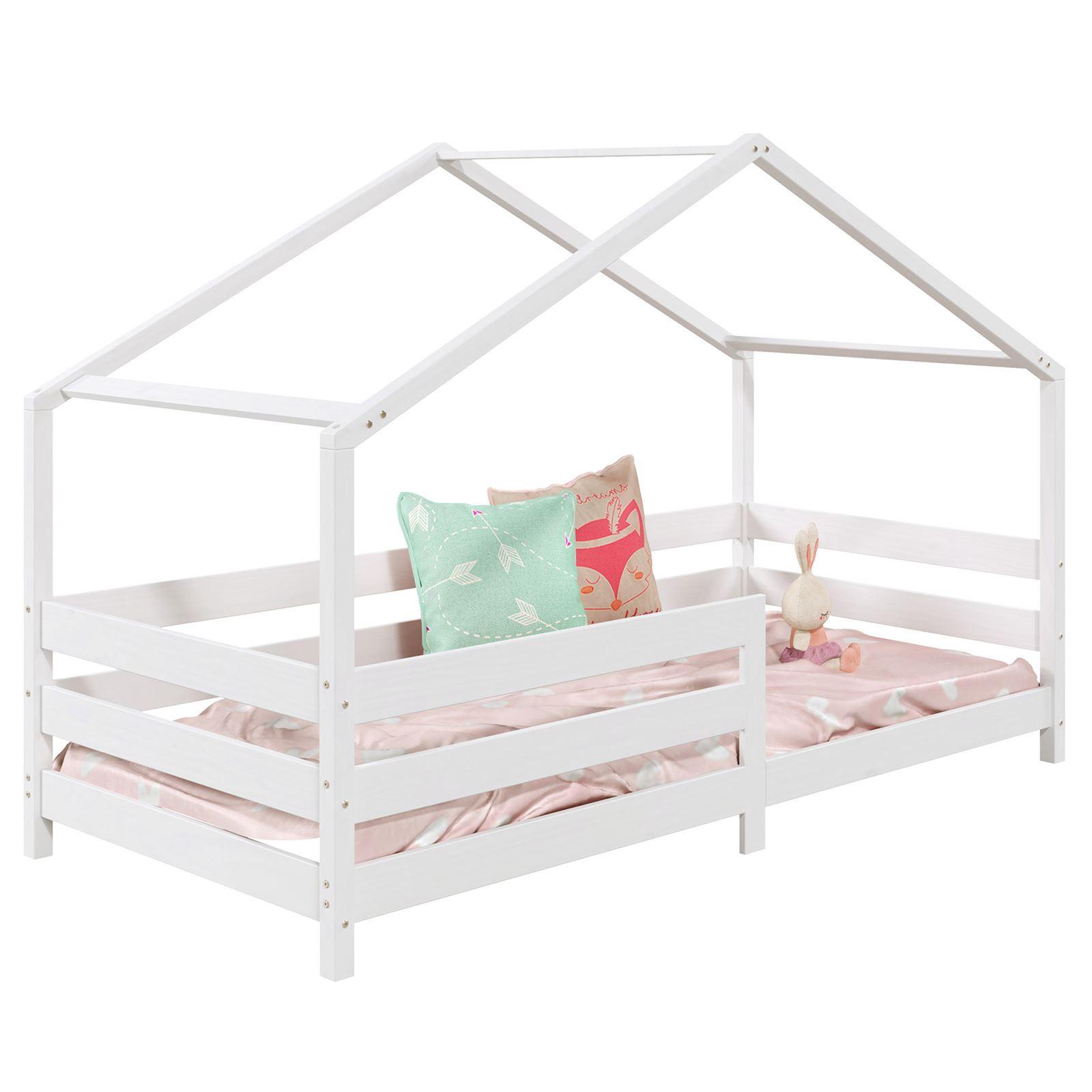 HAUSBETT RENA 90X200 CM - Weiß, Holz (96/138/206cm) - IDIMEX