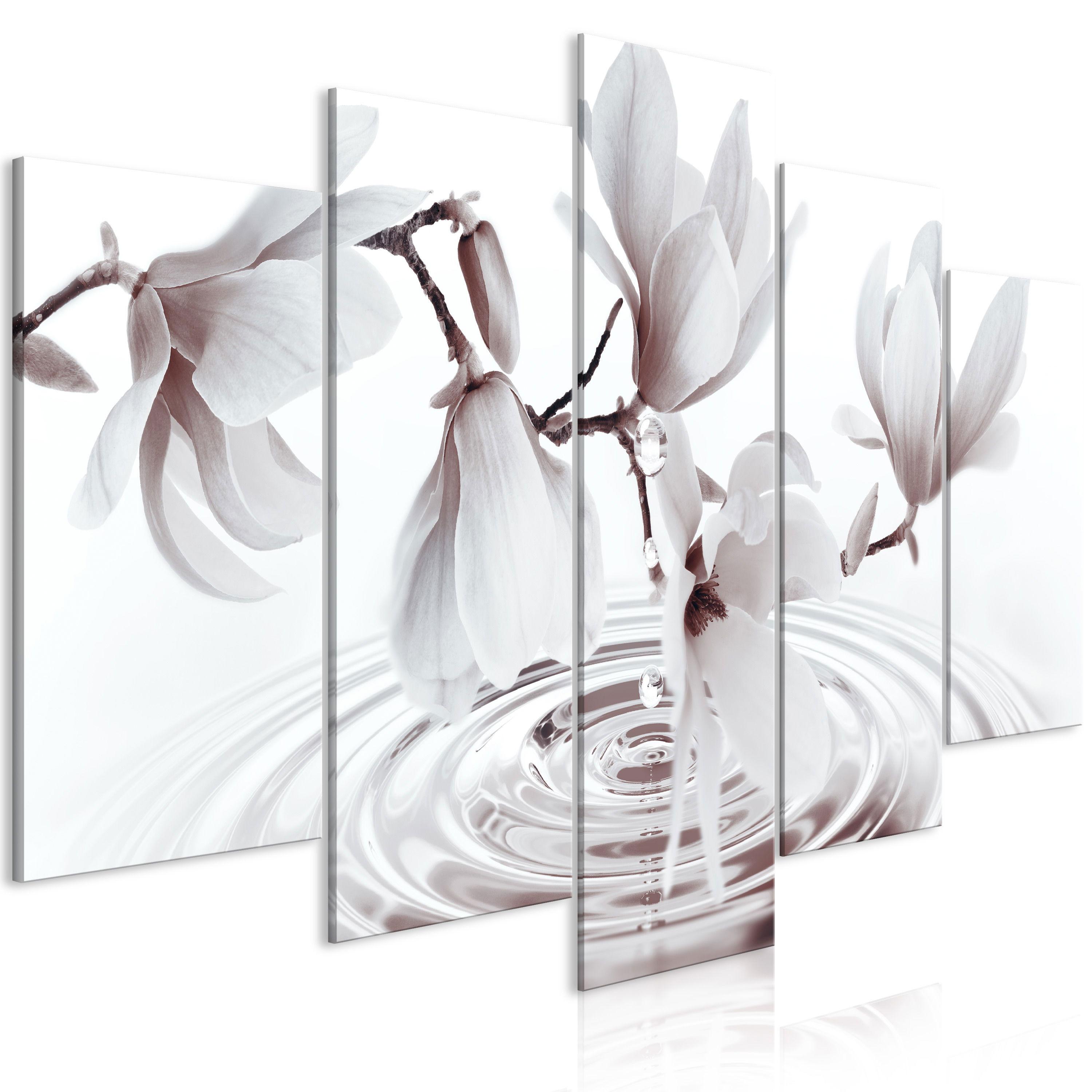 KUNSTDRUCK Grau 100/50 cm - Braun/Grau, Textil (100/50cm) - KUNSTLOFT