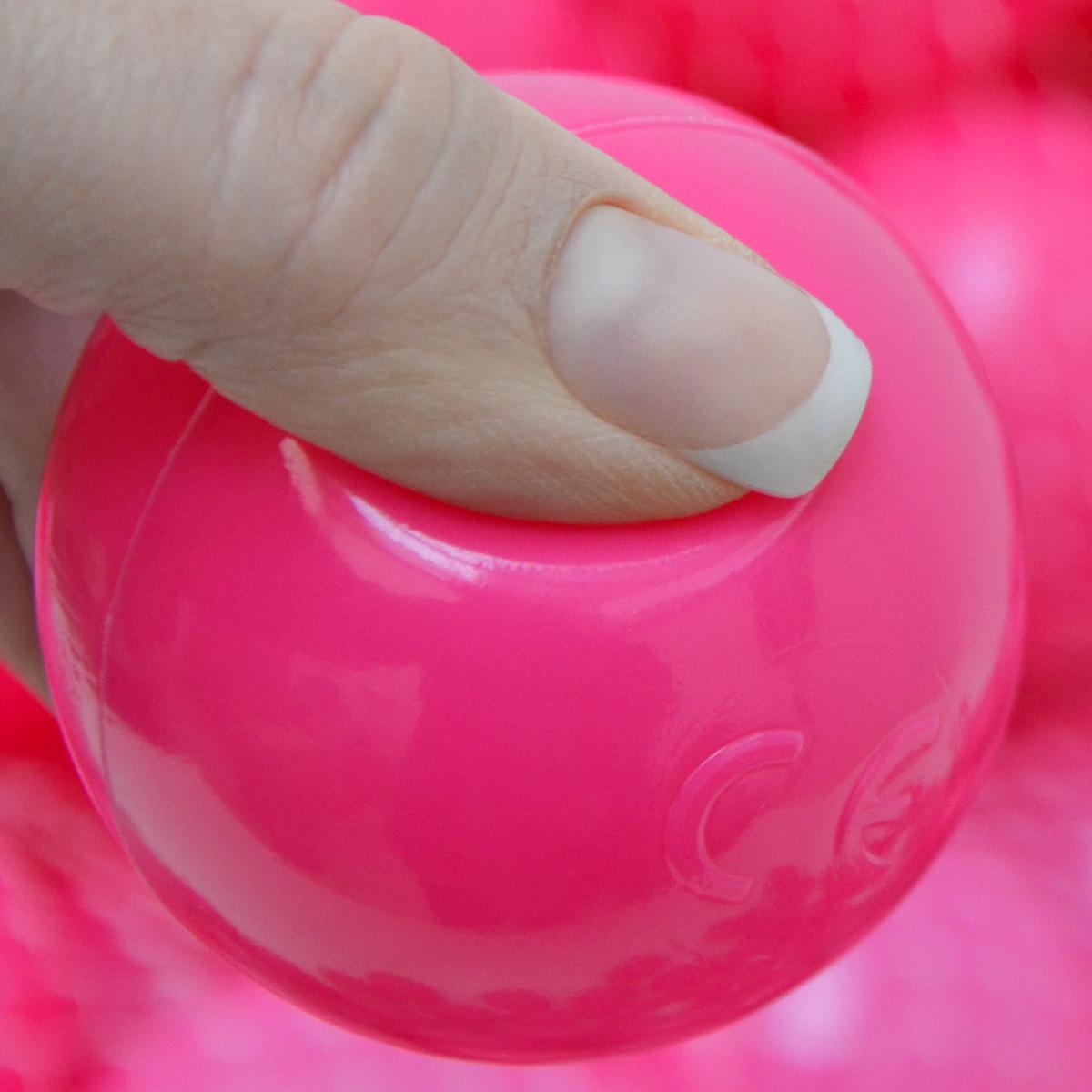 BÄLLEBAD-BÄLLE 50 Stück, Pink, 5.5 cm - Pink, Kunststoff (5.5/5.5/5.5cm) - Littletom