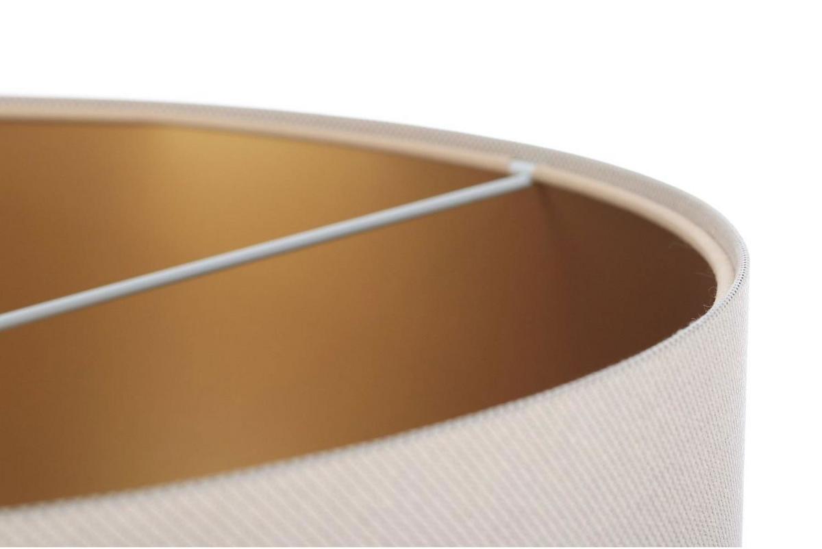 HÄNGELEUCHTE Gold 40/20 cm - Beige/Goldfarben, Kunststoff (40/0.4/20cm) - ONZENO