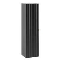 HÄNGESÄULE Lexa Schwarz - Schwarz, Holzwerkstoff (34.5/130/31.8cm) - Petits-meubles