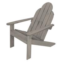 ADIRONDACK-GARTENSTUHL aus Tannenholz Grau - Grau, Holz (89/92.5/70cm) - ML-DESIGN