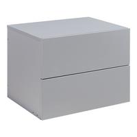 WANDREGAL Ampfing - Hellgrau, Holzwerkstoff (40/30/29cm) - [en.casa]