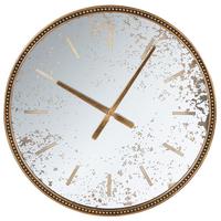 WANDUHR Gold Froissy - Goldfarben, Kunststoff (56/56/4cm) - Beliani