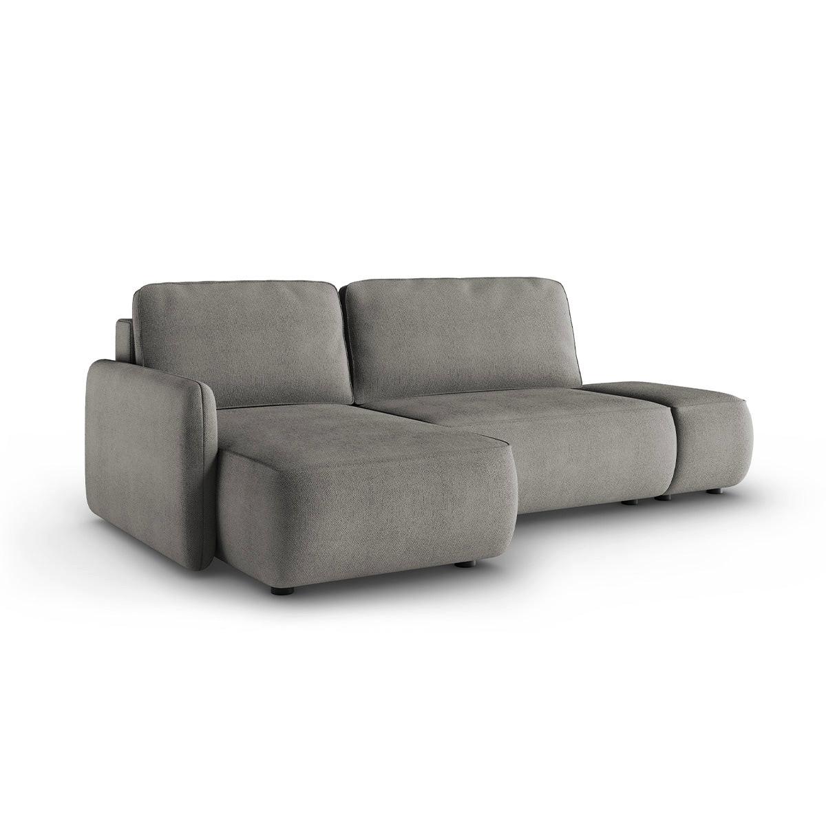 ECKSOFA Alessio 3 Sitzplätze Grau - Grau, Holz (229/148cm) - Petits-meubles