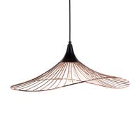 HÄNGELEUCHTE Mazaro 50/50/125 cm - Kupferfarben, Metall (50/50/125cm) - Beliani